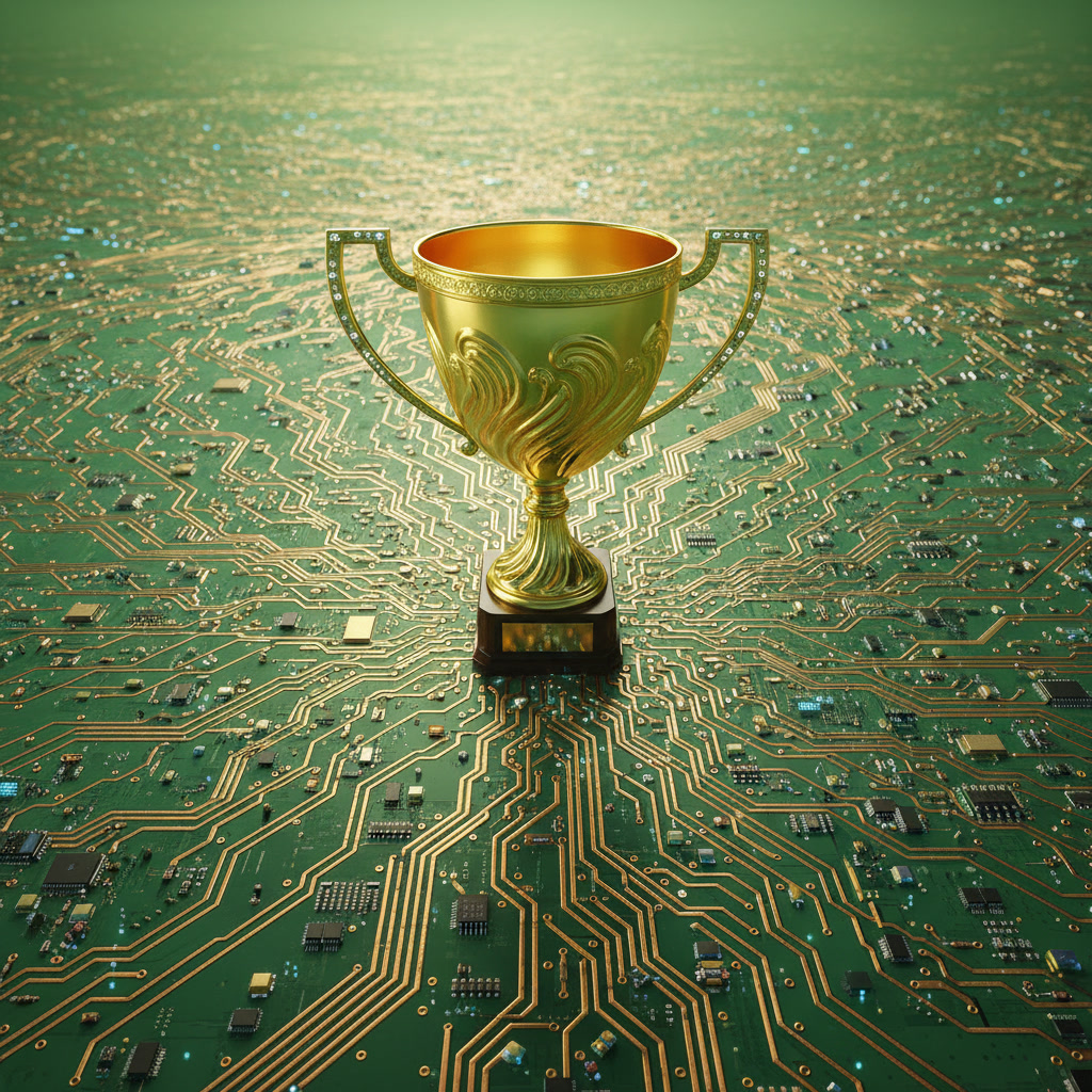 SRM EMS World Cup trophy