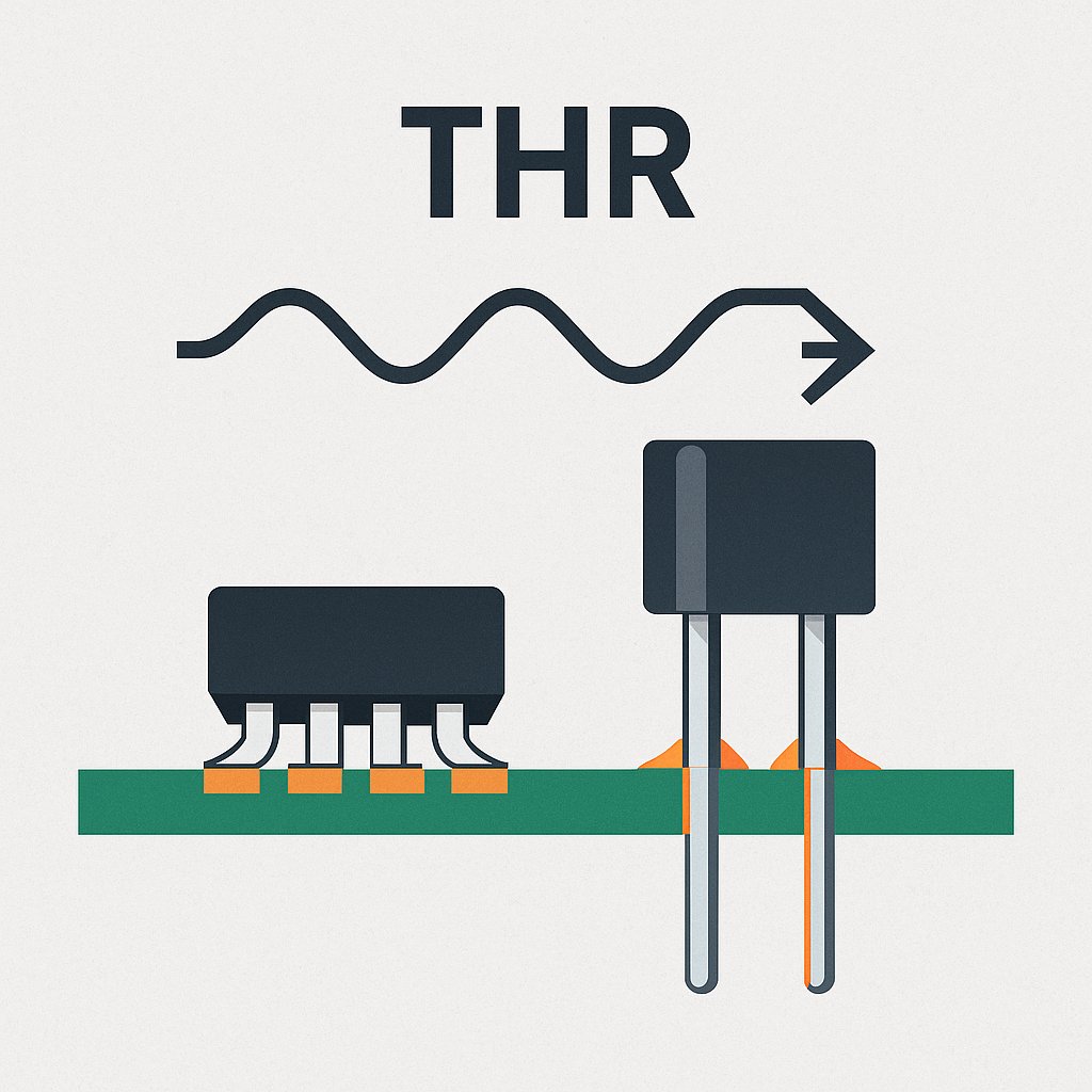 THR Lötverfahren auf PCB